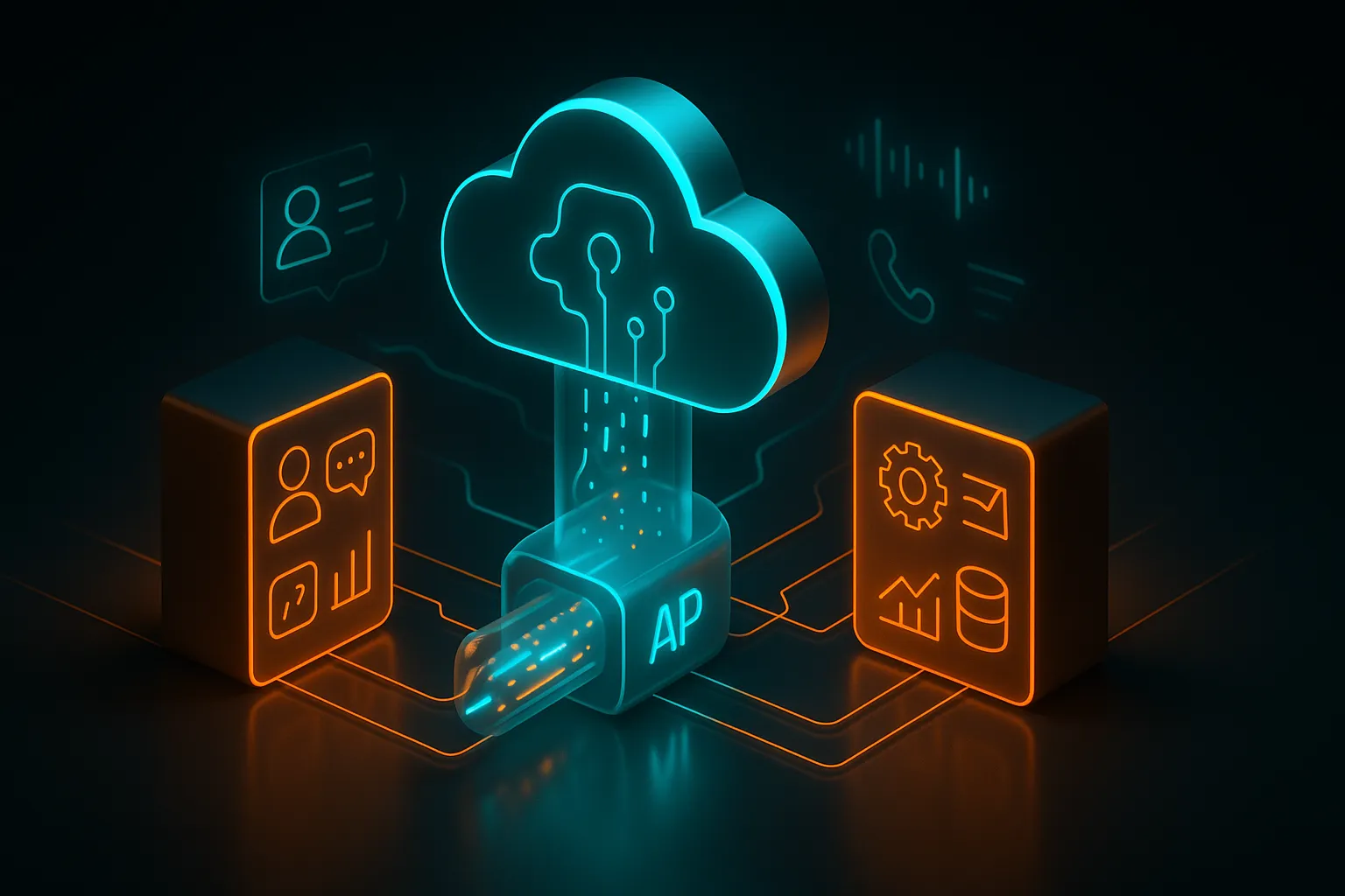 ادغام تلفن ابری از طریق API