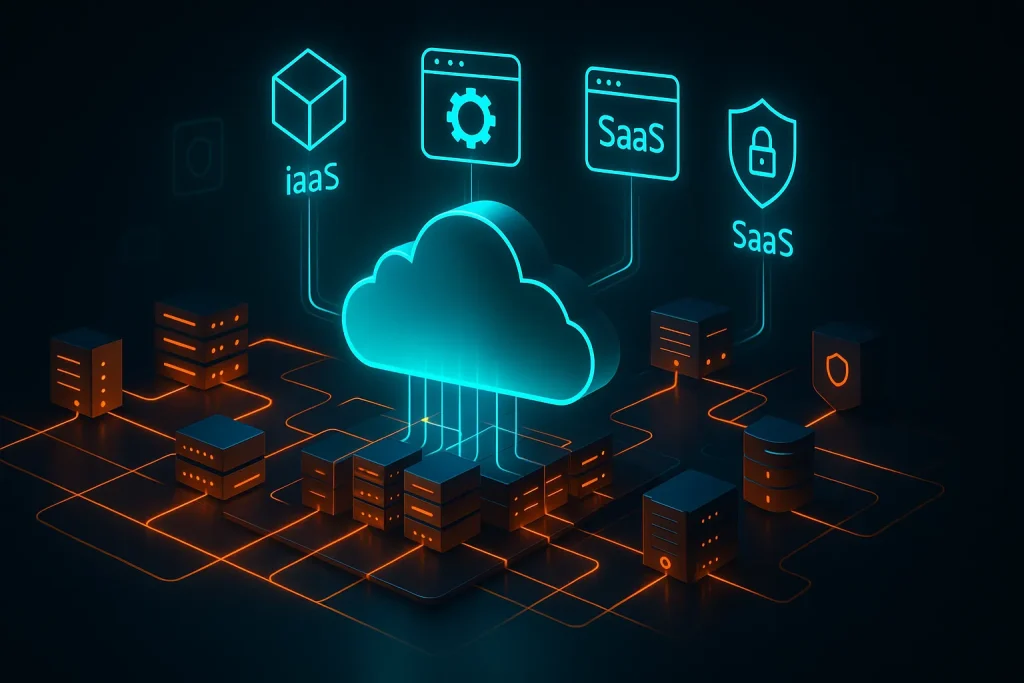 اجزای اصلی شبکه ابری