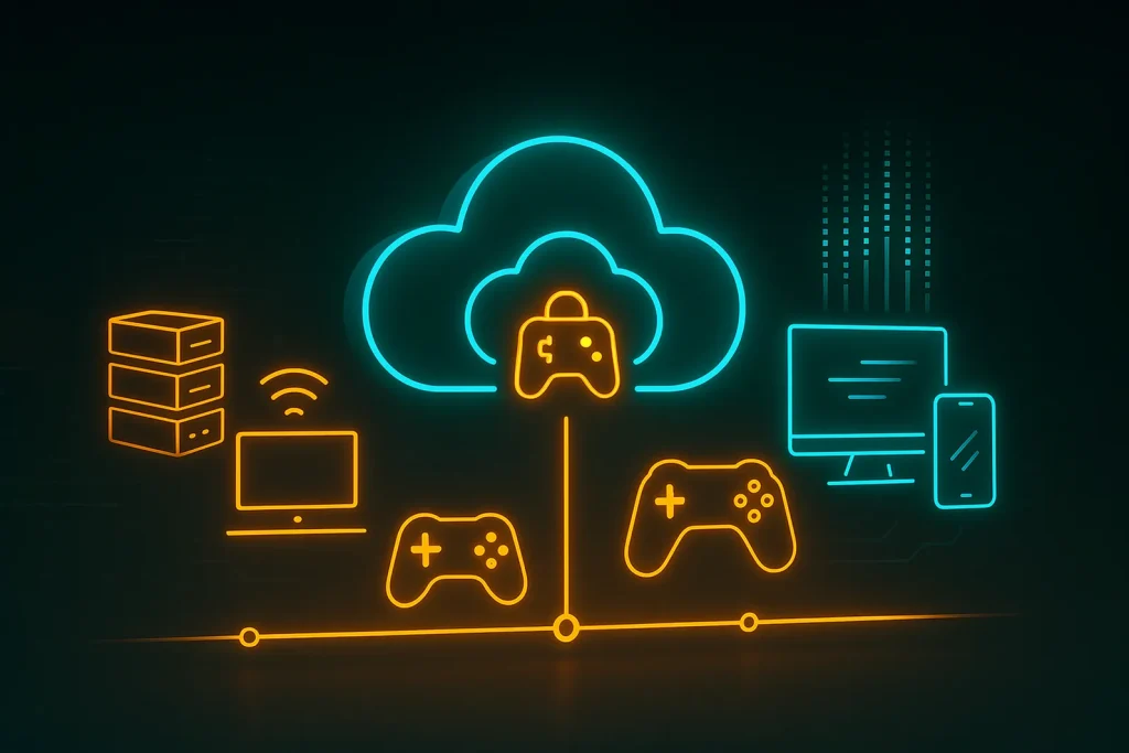 تاریخچه بازی ابری