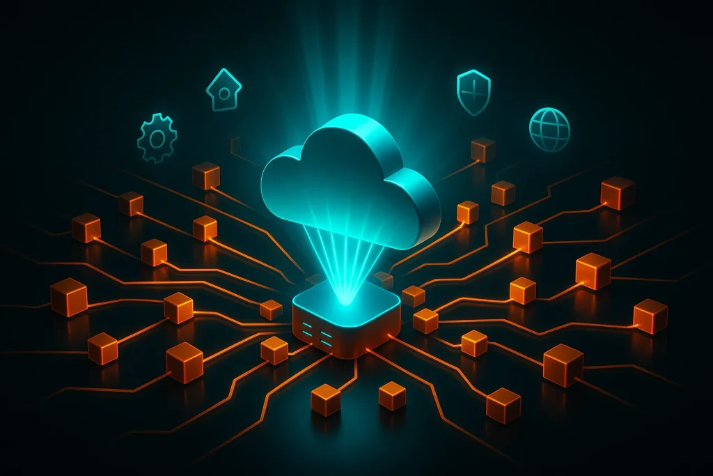 مزایای شبکه ابری