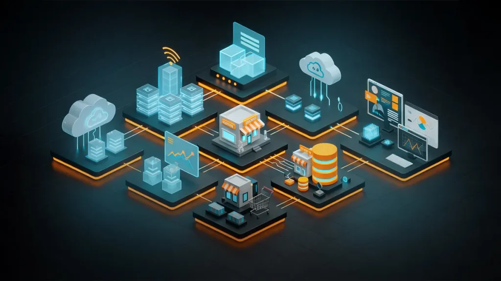 تحول دیجیتال در تجارت الکترونیک و کاربرد رایانش ابری در خرده‌فروشی