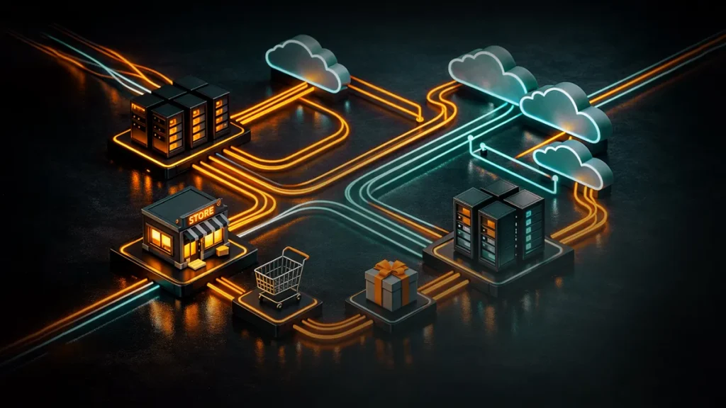 رایانش ابری در خرده‌فروشی و پیوند داده‌های رفتاری با عملیات فروش