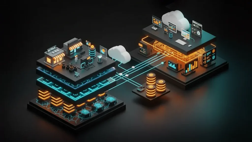 چگونه رایانش ابری در خرده‌فروشی و تجارت الکترونیک کار می‌کند؟