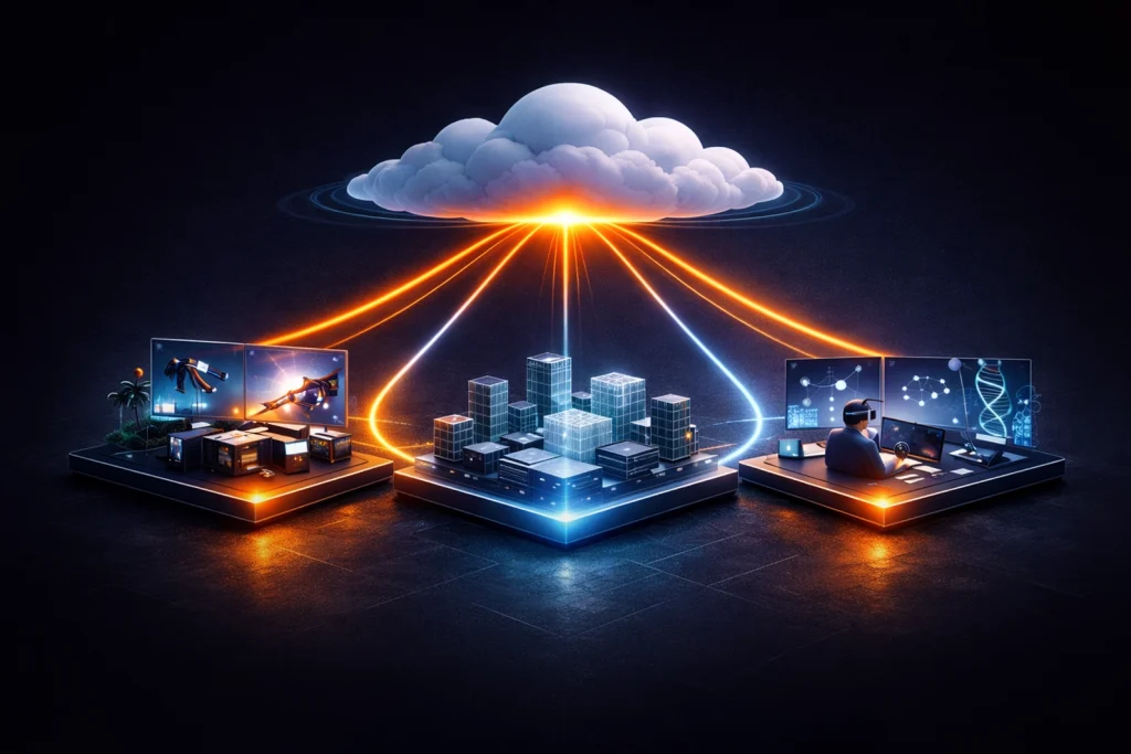 کاربردهای گرافیک ابری